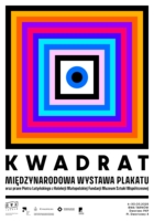Plakat Miedzynarodowej Wystawy Plakatu "Kwadrat/Square"